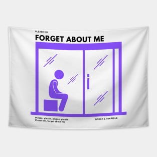 FORGET ABOUT ME (Light) Tapestry