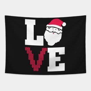 Love Christmas. Love Santa. Tapestry