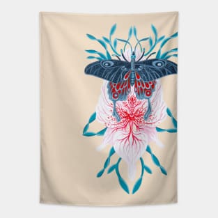 Butterfly tattoo art Tapestry