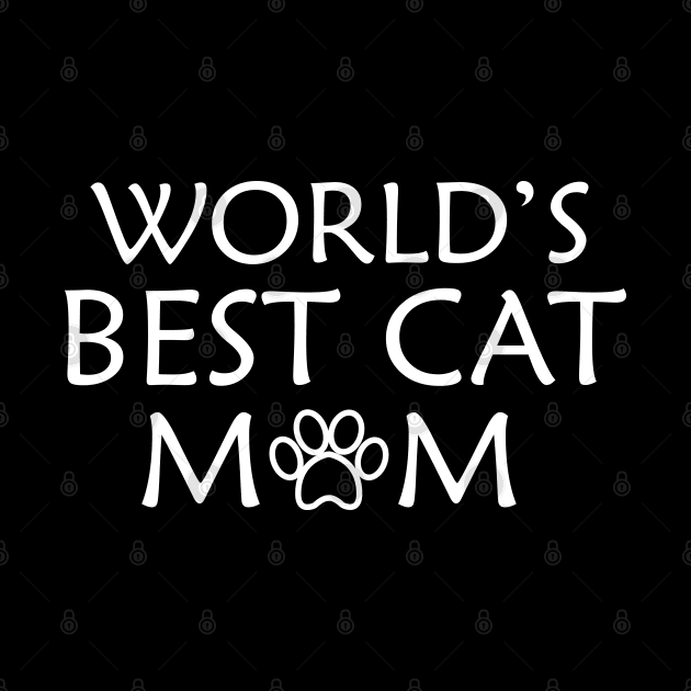 Cat Mom - World's best cat mom by KC Happy Shop