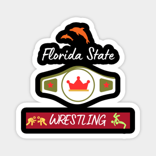 Florida State Wrestling Magnet