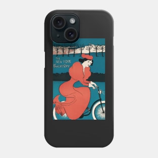 Bicycle Ads - New York Recorder Phone Case