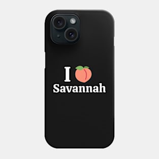 I Peach Savannah Phone Case