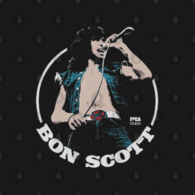 Bon Scott by Sven Cormier