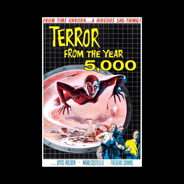 Terror from the Year 5000 (American International, 1958) by Scum & Villainy