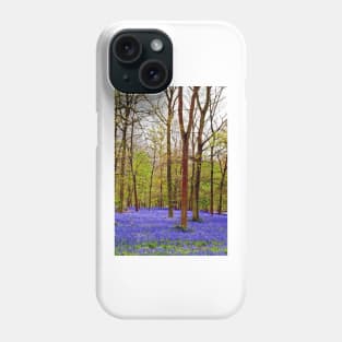 Bluebell Woods Greys Court England UK Phone Case