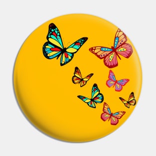 Butterflies Pin