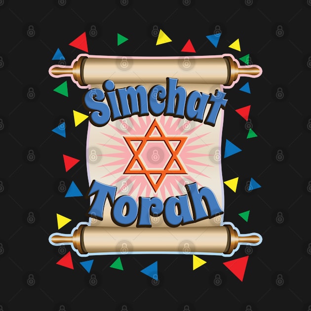 Simchat Torah - Jewish Holiday Gift For Men, Women & Kids by Art Like Wow Designs