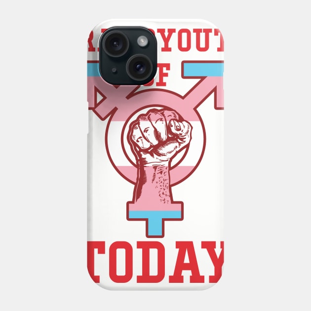 Transyouth of Today Hardcore Style Phone Case by lilmousepunk