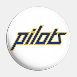 Retro Seattle Pilots Baseball 1970 Pin