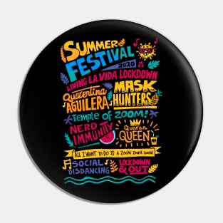 Summer Festival 2020 Pin