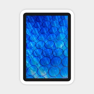 Blue glass lighting Magnet