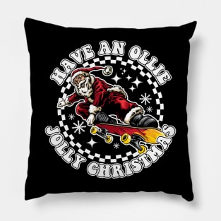 Have An Ollie Jolly Christmas Santa Claus Pillow