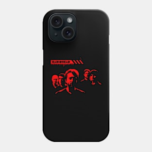 Radiohead on Silhouette Phone Case