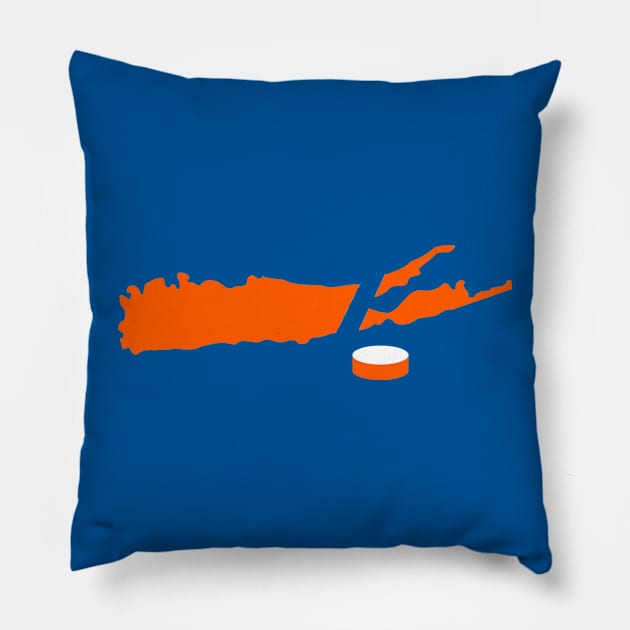 Long Island Hockey Pillow by ny_islanders_fans