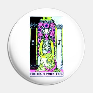 The High Priestess Tarot TWISTED Pin