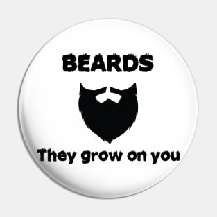 Beards Pin