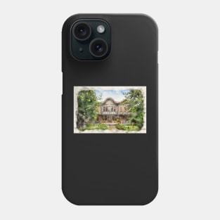 Traditional bulgarian house in Plovdiv, Bulgaria Phone Case