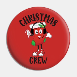 Christmas Dispatcher Crew with Stocking Pin