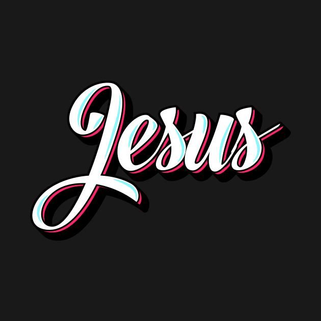 Christian Jesus Typographic Design by Creative Expression By Corine