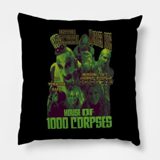 House Of 1000 Corpses, Cult Horror. (Version 1) Pillow