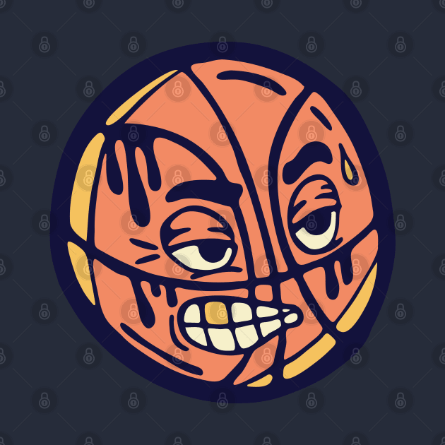 Disgusted Basketball by Cofefe Studio