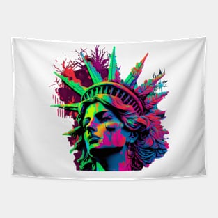 statue of liberty Tapestry