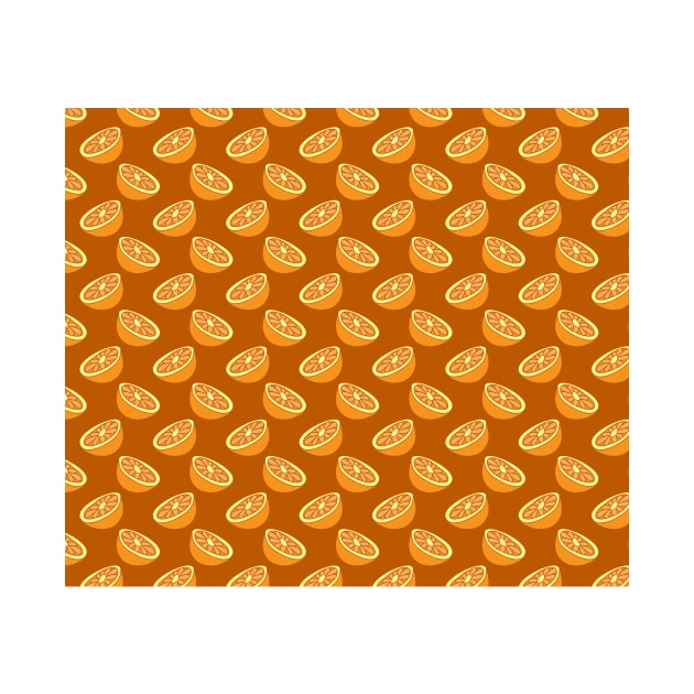 Orange Halves Pattern by saradaboru