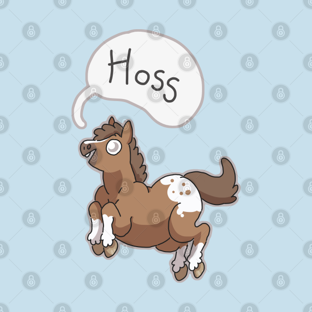 Disover Hoss Horse - Horse - T-Shirt