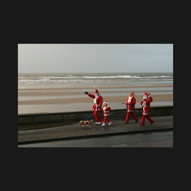 Santas going for a walk by orcadia