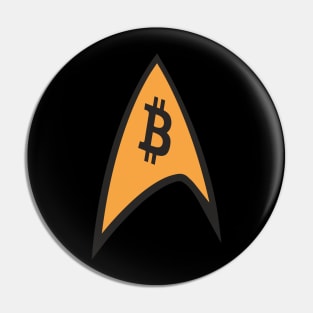 Bitcoin Trek Pin