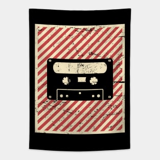 Vintage Style Cassette Poster Tapestry