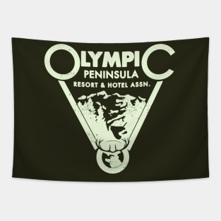 Vintage Olympic Peninsula Resort and Hotel association logo Tapestry