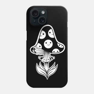 Smiley mushroom Phone Case