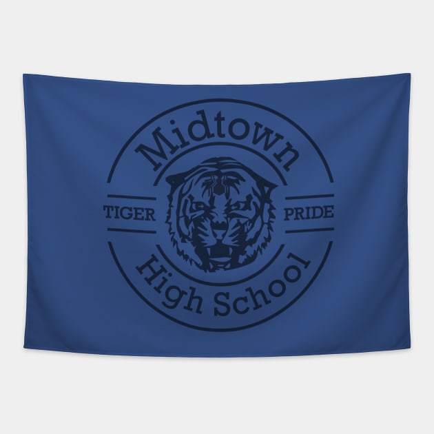 Midtown High School Tapestry by Heyday Threads