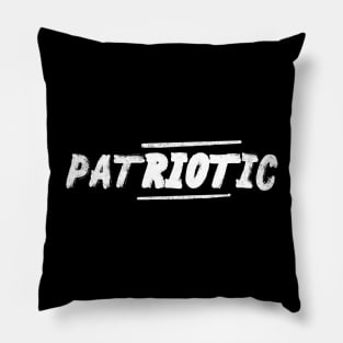 Patriotic Riot Pillow