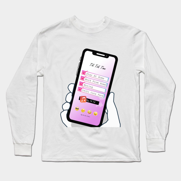 54321 Cute Face Tik Tok T Shirt 54321 Cute Face Tik Tok Long Sleeve T Shirt Teepublic