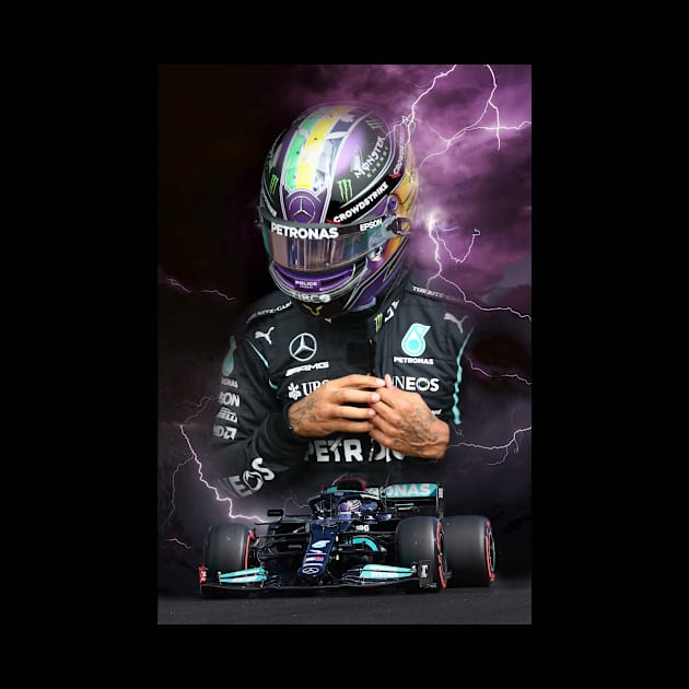 A Man Like Thunder - Lewis Hamilton by DeVerviers