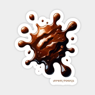 Faux Coffee Spill - April Fool's Magnet