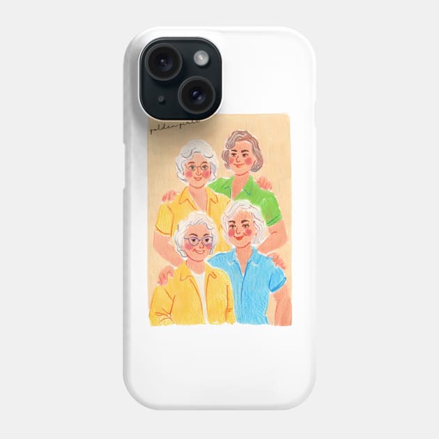 Golden-Girls Phone Case by DewaJassin