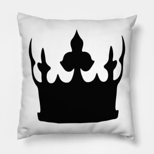 Vector crown illustration Pillow