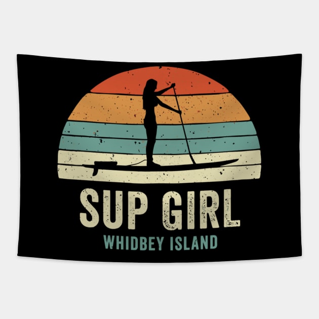 Whidbey Island On Sup Tapestry by AlfieDreamy 