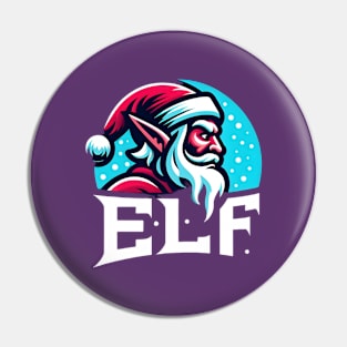 Christmas Elf Winter Snow Pin