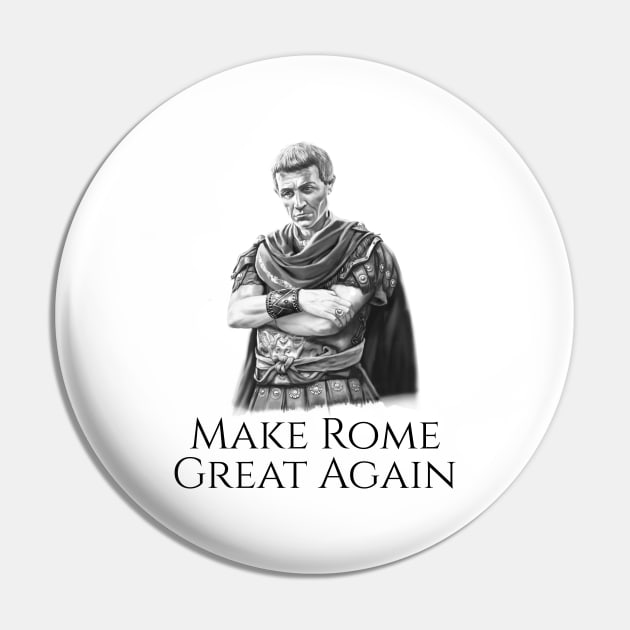 Gaius Julius Caesar Classical Rome Ancient Roman History Pin by Styr Designs