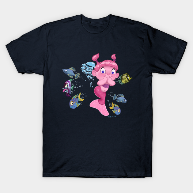 Mermaid Toot - Mermaid Fart - T-Shirt