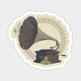 Vintage Gramophone Magnet