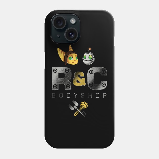 R&C Bodyshop Phone Case by PoliteYetPeculiar