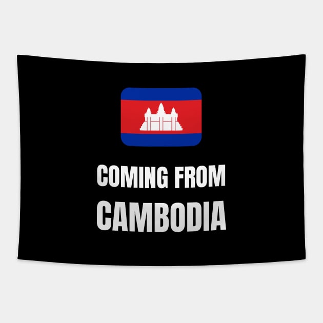 Coming from Cambodia Tapestry by InspiredCreative