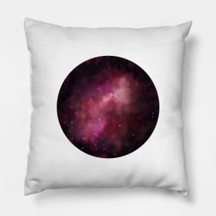 Pink galaxy Pillow