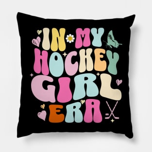In My Hockey Girl Era Pillow